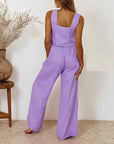 Women's Easy Wide Leg Set