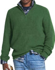 Men’s Half-Zip Soft Sweater