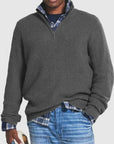 Men’s Half-Zip Soft Sweater