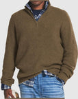 Men’s Half-Zip Soft Sweater
