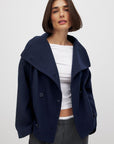 Women's Stylish Double-Breasted Coat