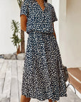 Women's Flowy Printed Midi Dress