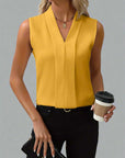 Women's Smart V-Neck Blouse
