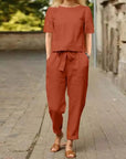 Women's Lounge-Ready Oversized Loungewear Set
