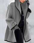 Women's Elegant Buttoned Coat