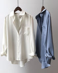 Women's Minimal Buttoned Blouse