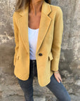 Women's Casual Buttoned Blazer