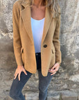 Women's Casual Buttoned Blazer