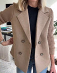 Women's Versatile Knitted Blazer