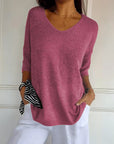 Women's Warm V-Neck Sweater
