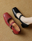 Women's Relaxed Square Toe Shoes