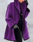 Women's Elegant Buttoned Coat