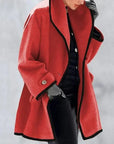 Women's Elegant Buttoned Coat