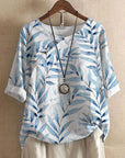 Women's Clean Printed Blouse