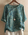 Women's Clean Printed Blouse