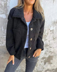 Women's Laid-Back Buttoned Jacket