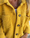 Women's Laid-Back Buttoned Jacket