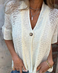 Vera | Open-Weave Top