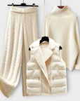 Women's Modern Knitted Set