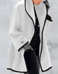 Women's Elegant Buttoned Coat