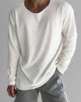 Men’s Long Sleeve Clean T-Shirt