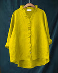 Women's Feminine Buttoned Blouse