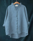 Women's Feminine Buttoned Blouse