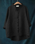 Women's Feminine Buttoned Blouse