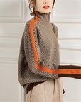 Women's Snug Knitted Turtleneck Sweater