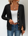 Women's Neat Buttoned Cardigan