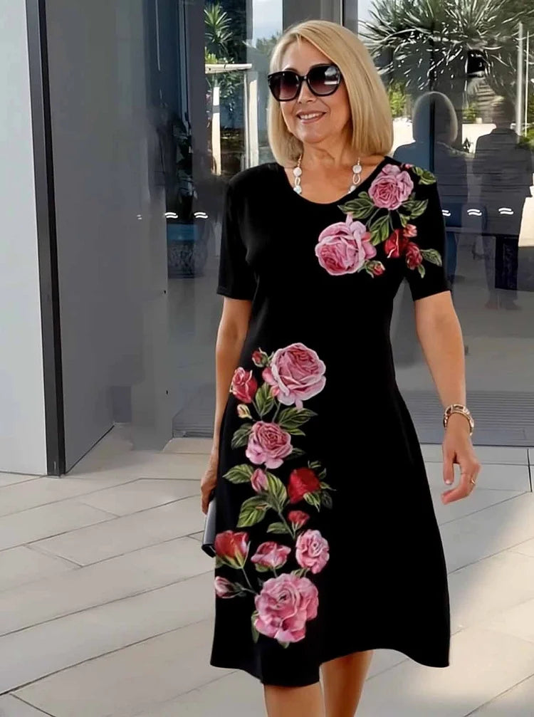Madison | Ruffle Trim Maxi Dress