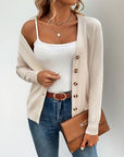 Women's Neat Buttoned Cardigan