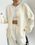 Women's Classic Buttoned Cardigan