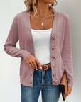 Women's Neat Buttoned Cardigan