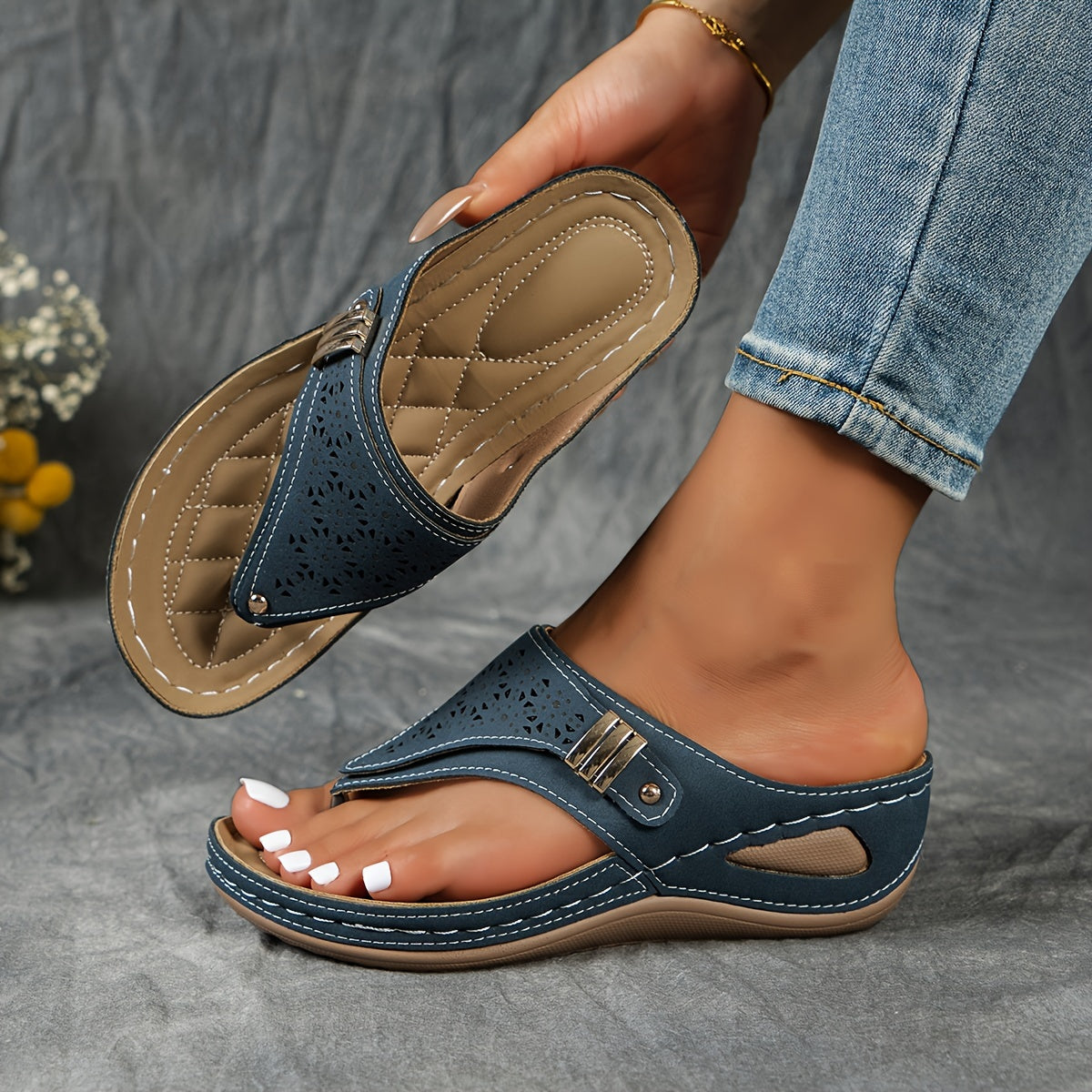 Women's Soft Slip-On Sandals