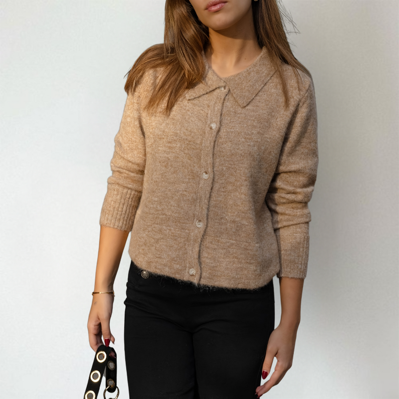 Women's Warm Buttoned Cardigan