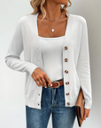 Women's Neat Buttoned Cardigan