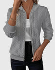 Women's Stylish Zip-Up Jacket