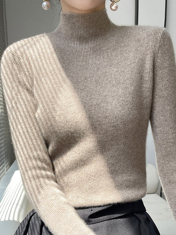 Women's Neat Turtleneck Turtleneck Sweater