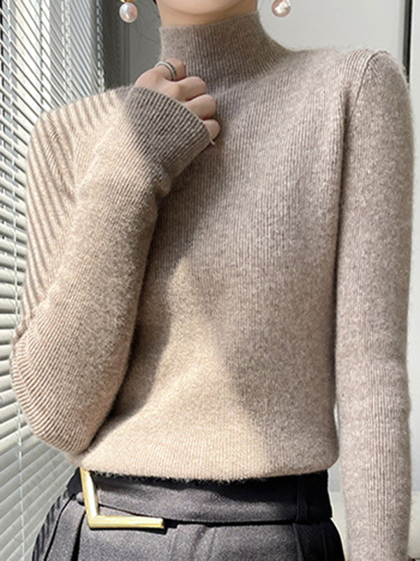 Women's Neat Turtleneck Turtleneck Sweater