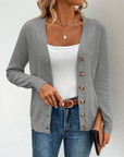 Women's Neat Buttoned Cardigan