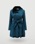 Women's Classic Belted Coat