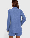 Logan | Open Blazer Shorts Set