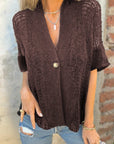 Vera | Open-Weave Top