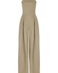 Women’s Strapless Jumpsuit with Pockets
