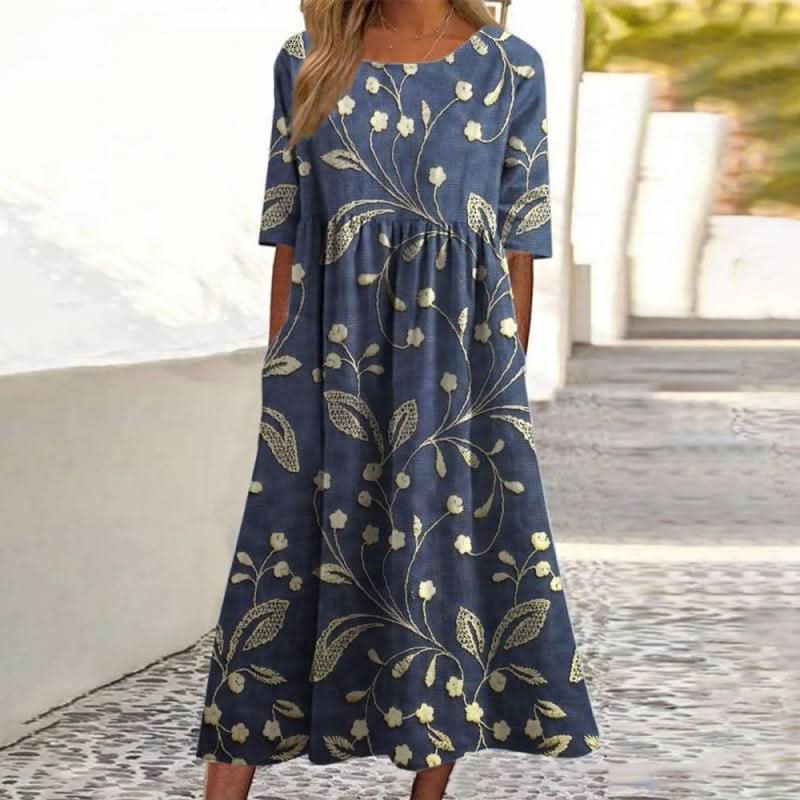 Women's Elegant Midi Dress