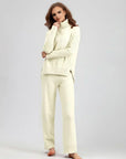 Women's Everyday Wide Leg Knitted Set