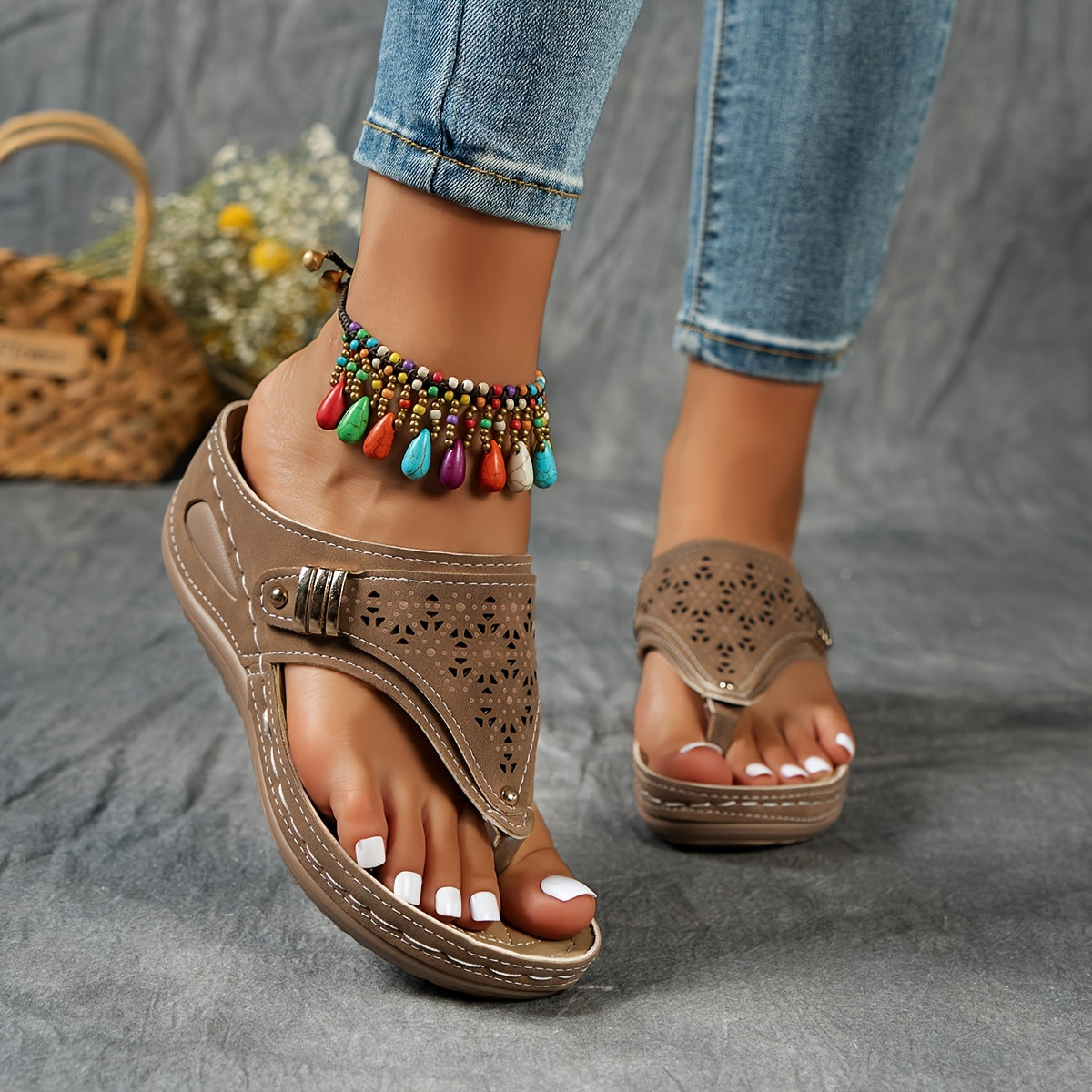 Women's Soft Slip-On Sandals