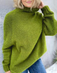 Women's Minimal Turtleneck Sweater