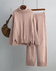 Women's Everyday Wide Leg Knitted Set